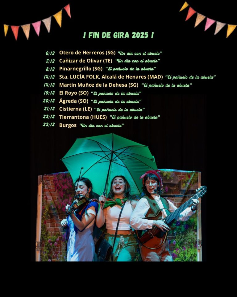 triguiñuela fin gira 2025